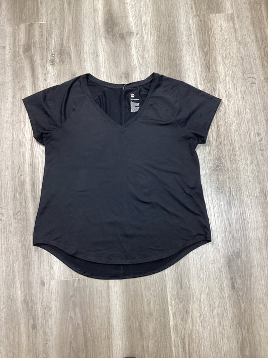 Athletic Top Short Sleeve By All In Motion In Black, Size: Xl