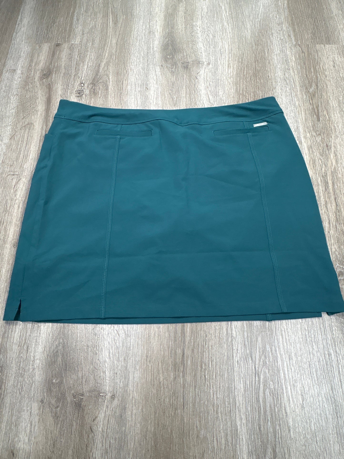 Athletic Skort By Adidas In Green, Size: Xl