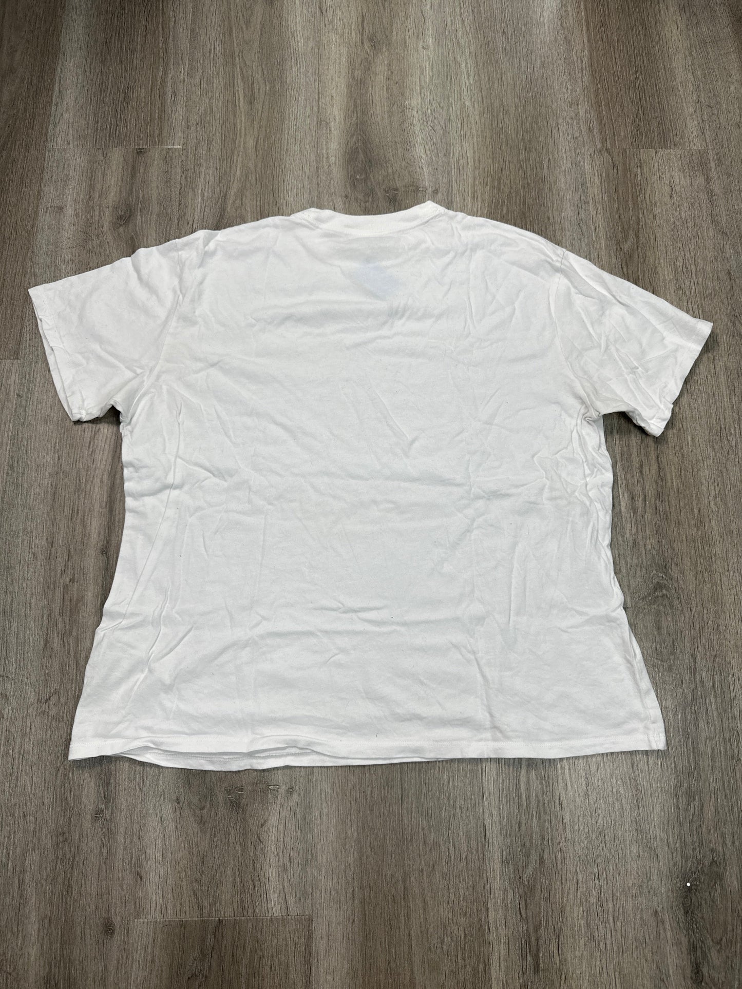 Top Short Sleeve By Abercrombie And Fitch In White, Size: L