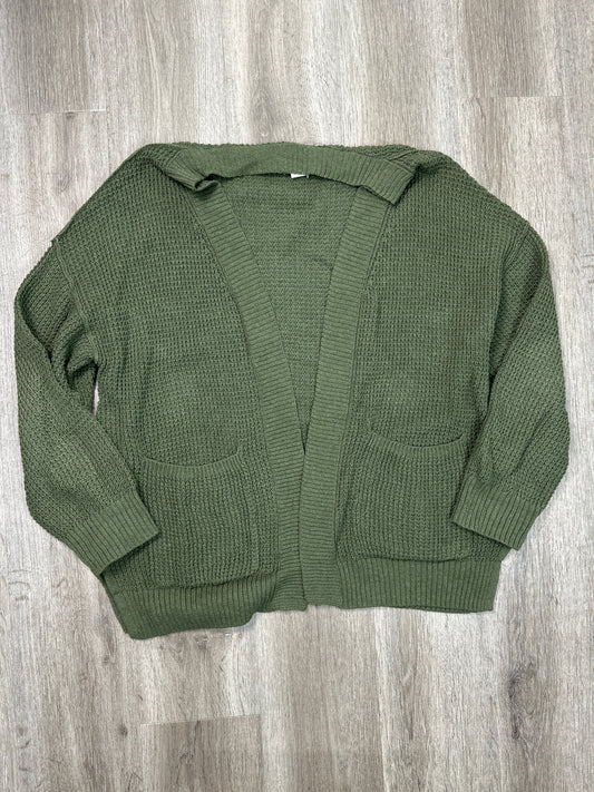 Cardigan By Universal Thread In Green, Size: Xl