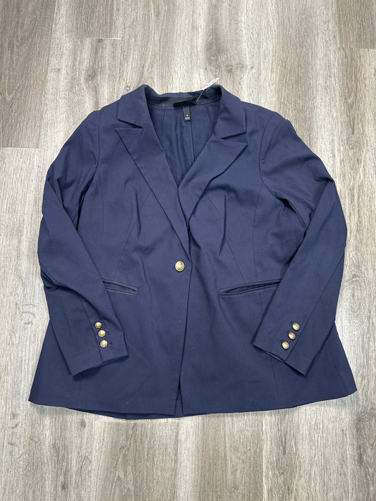 Blazer By Lane Bryant In Navy, Size: Xxl