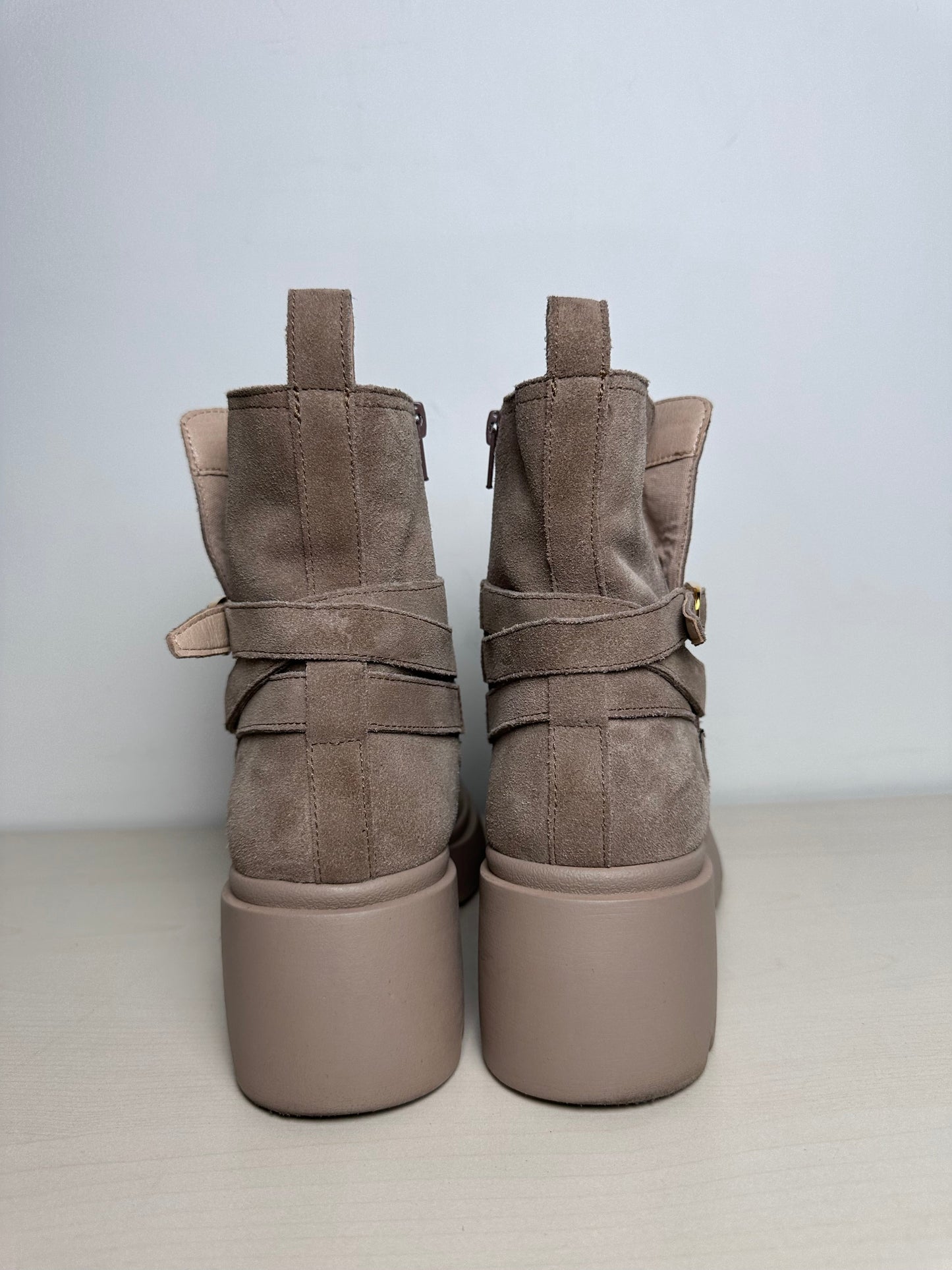 Boots Combat By Steve Madden In Tan, Size: 9.5