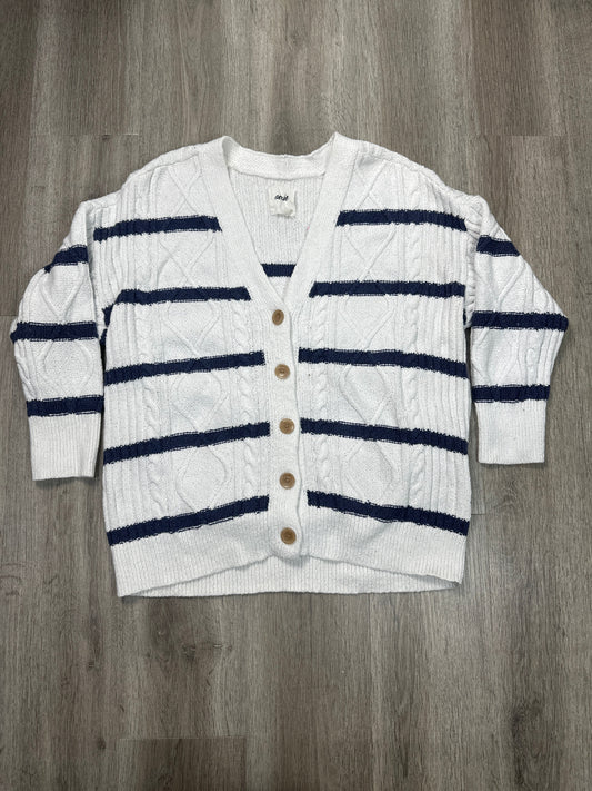 Cardigan By Aerie In Striped Pattern, Size: M