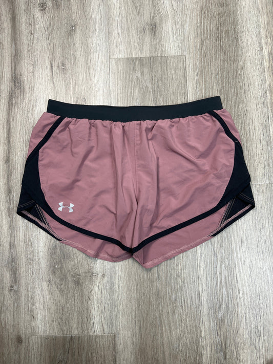 Athletic Shorts By Under Armour In Purple, Size: M