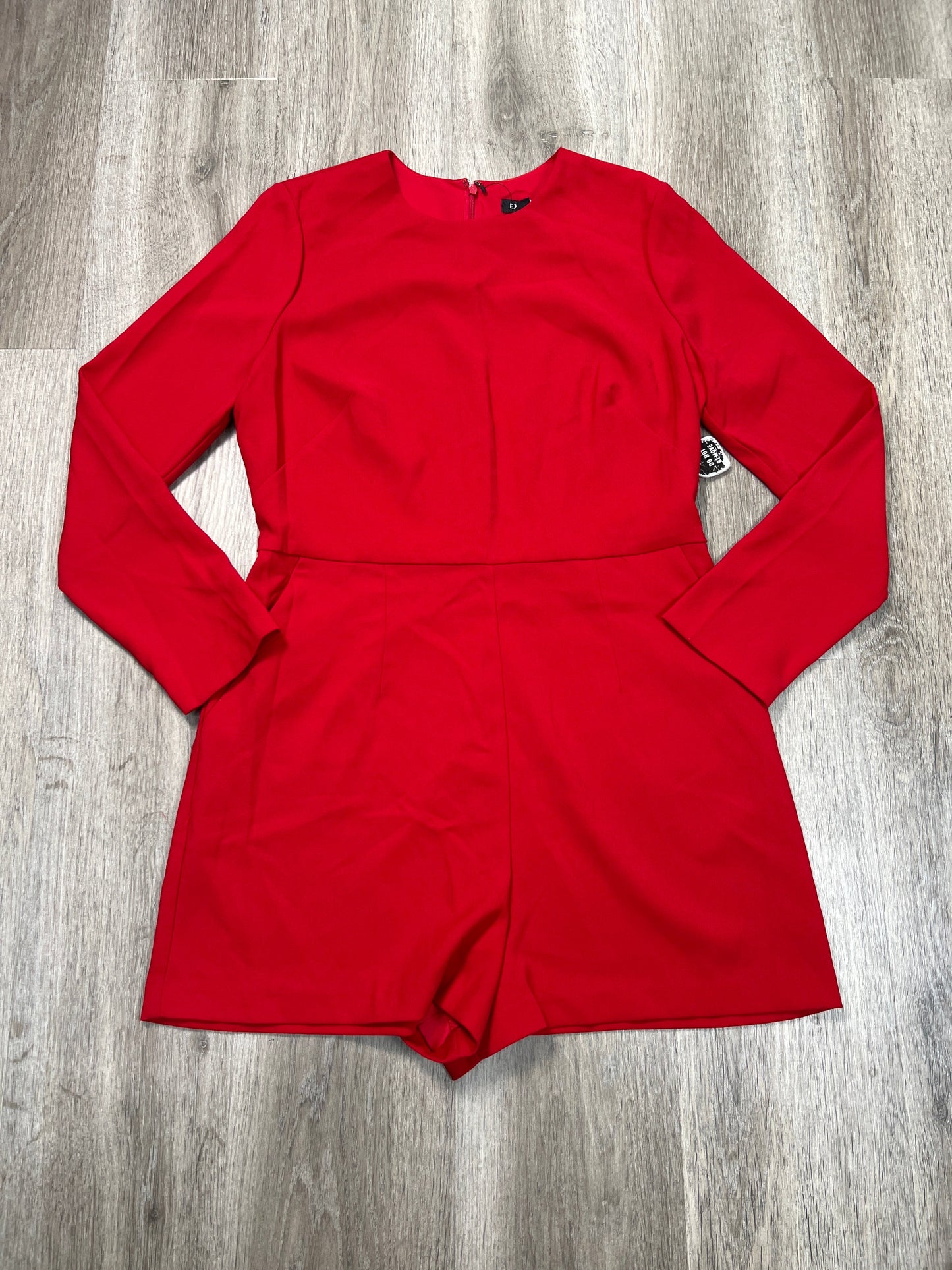 Romper By Express In Red, Size: Xl