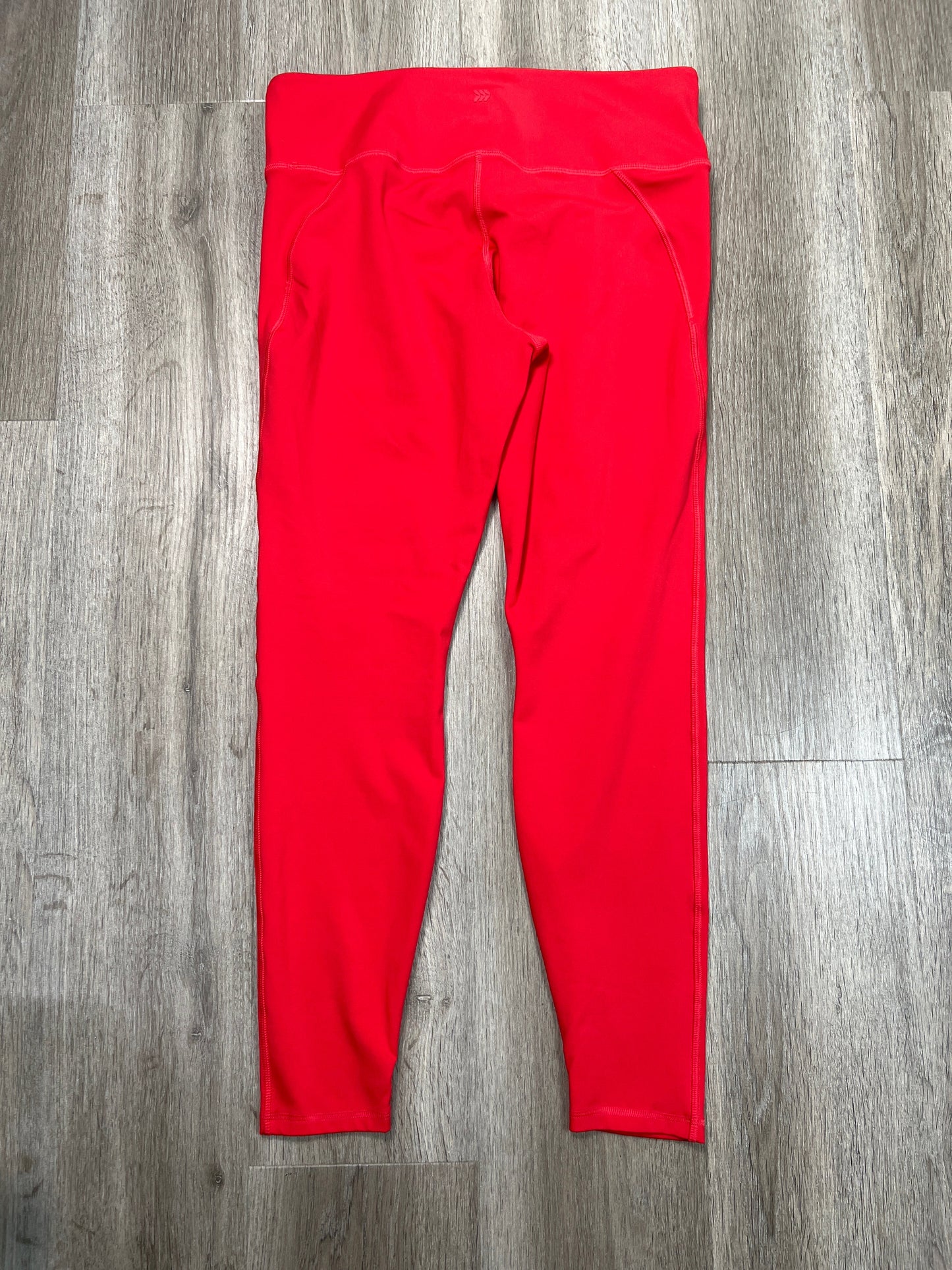 Athletic Leggings By All In Motion In Red, Size: Xl