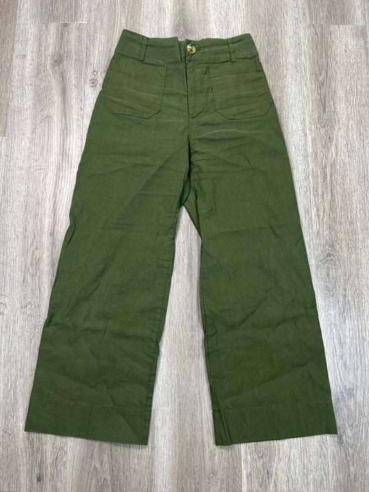 Pants Wide Leg By Maeve In Green, Size: 2