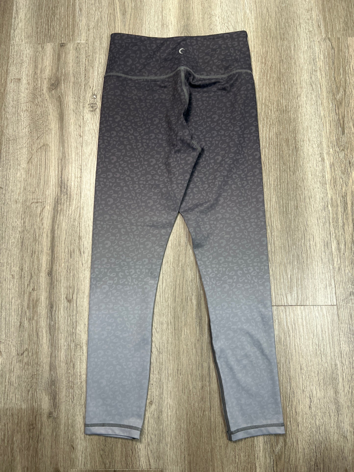 Athletic Leggings By Zyia In Ombre Print, Size: M