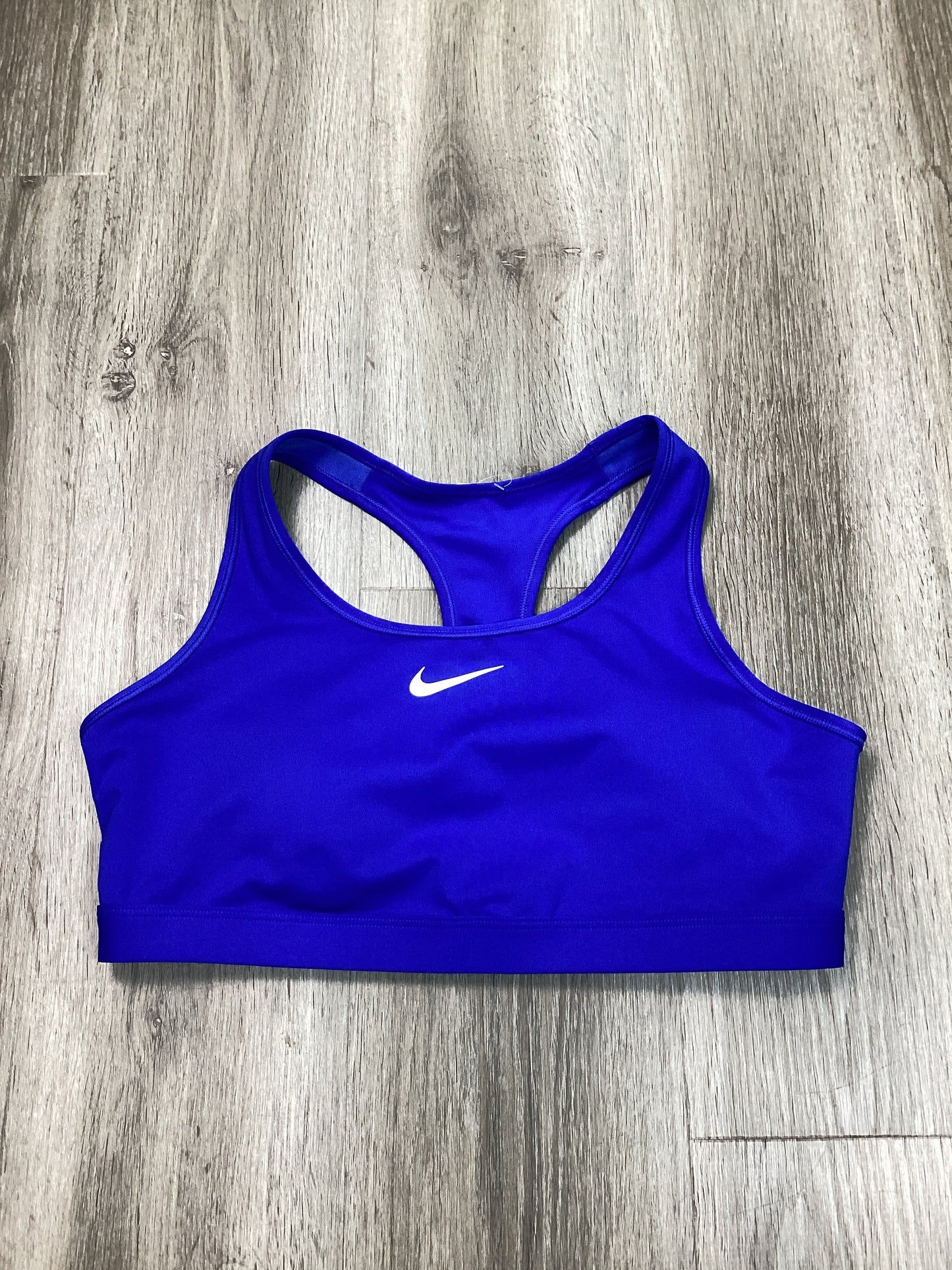 Athletic Bra By Nike Apparel In Blue, Size: Xl