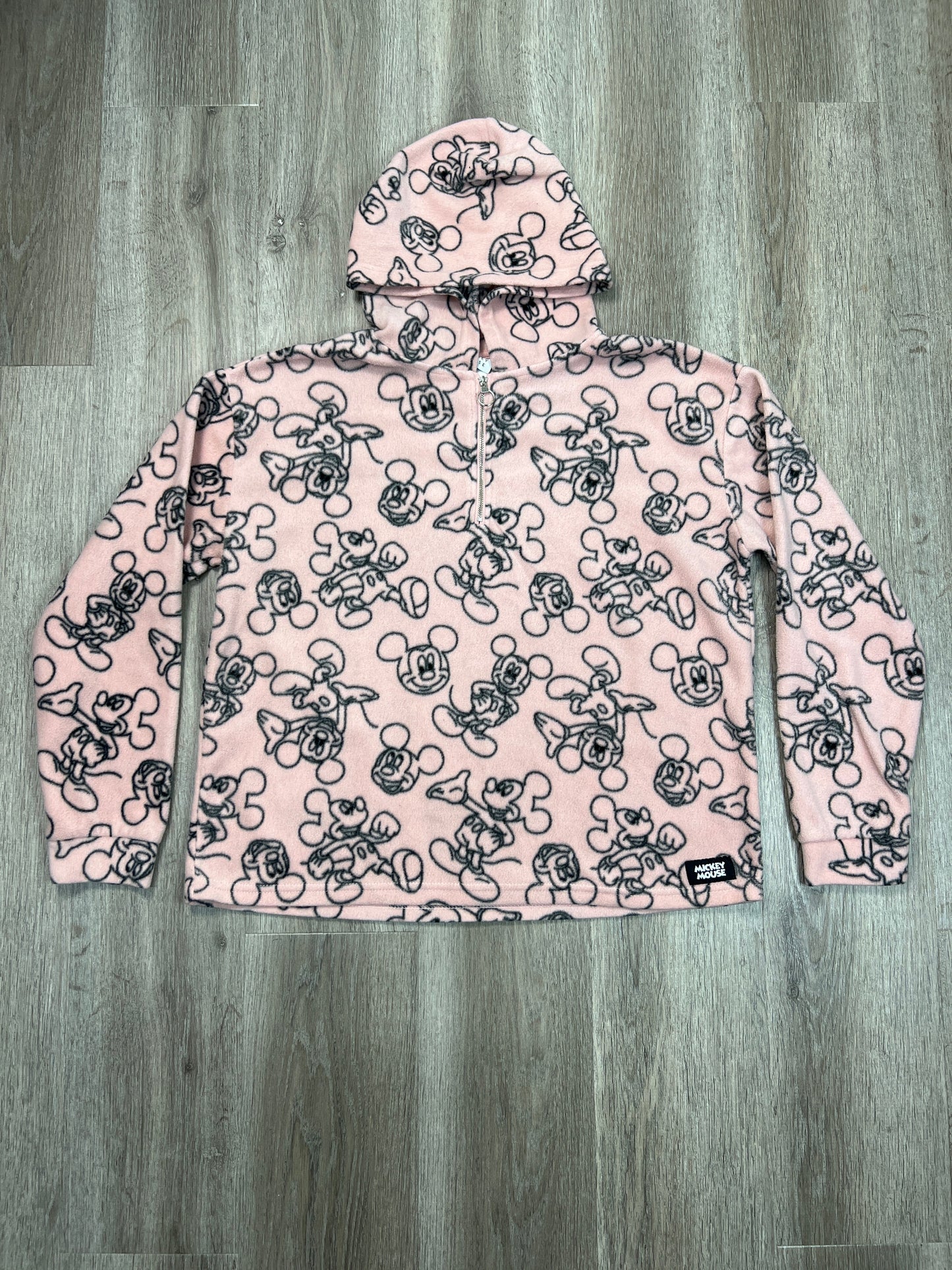 Sweatshirt Hoodie By Disney Store In Pink, Size: Xl