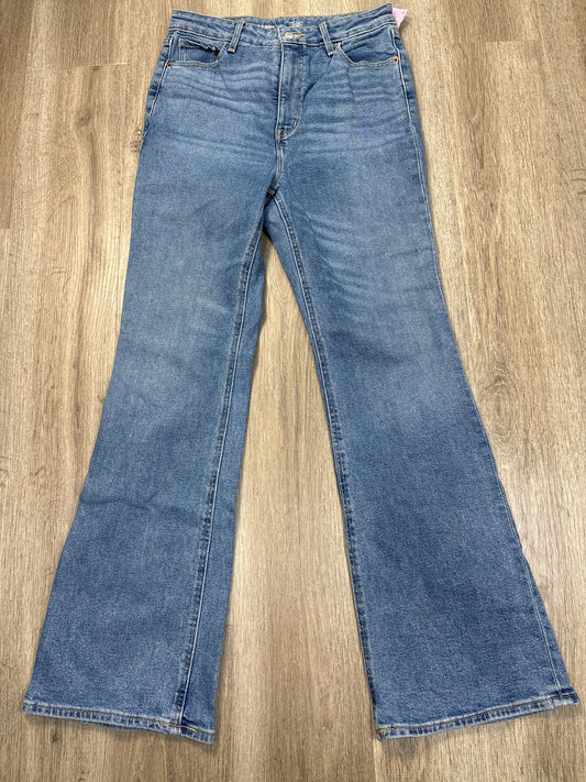 Jeans Flared By Old Navy In Blue Denim, Size: 10