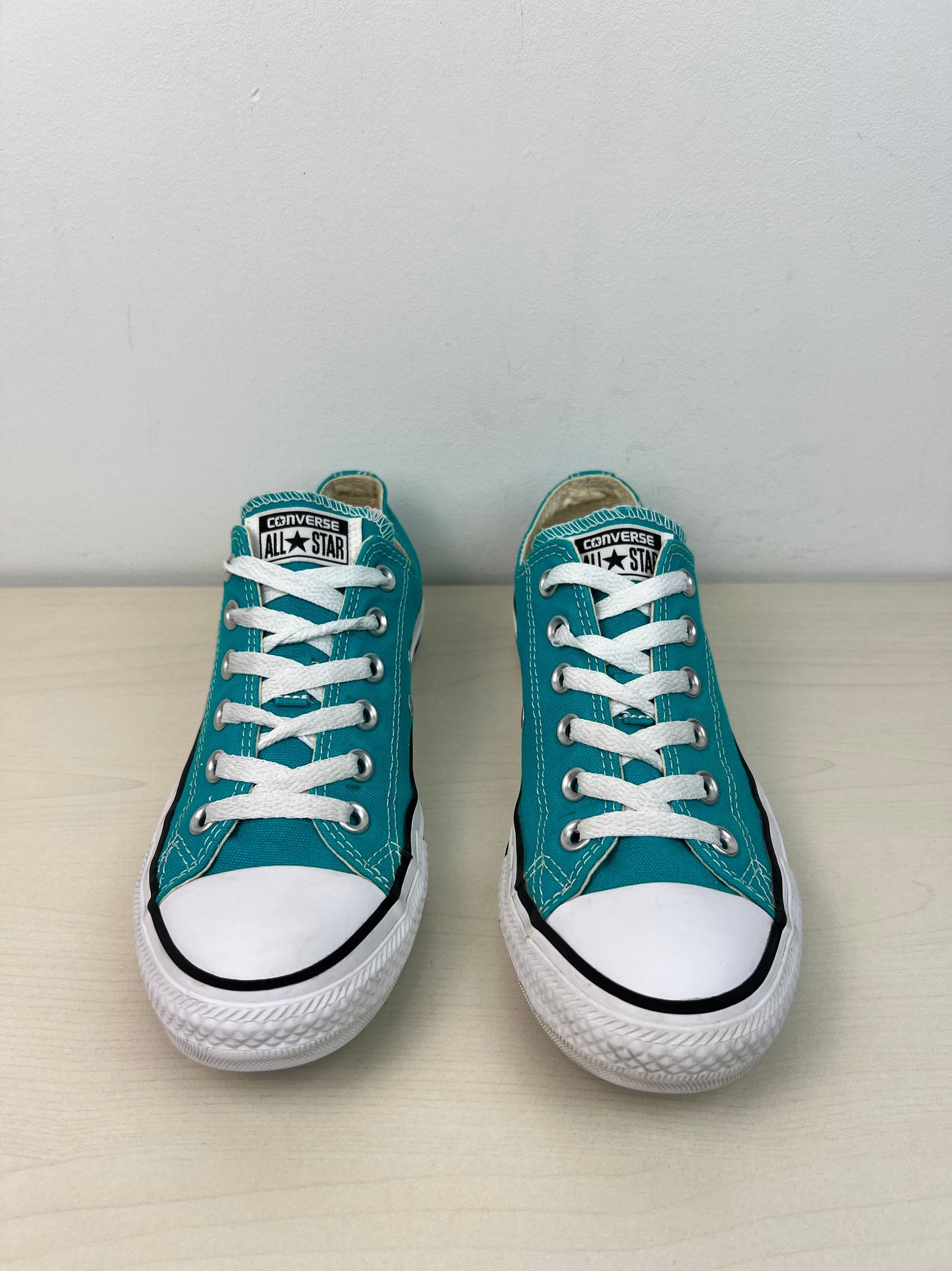 Shoes Sneakers By Converse In Teal, Size: 8