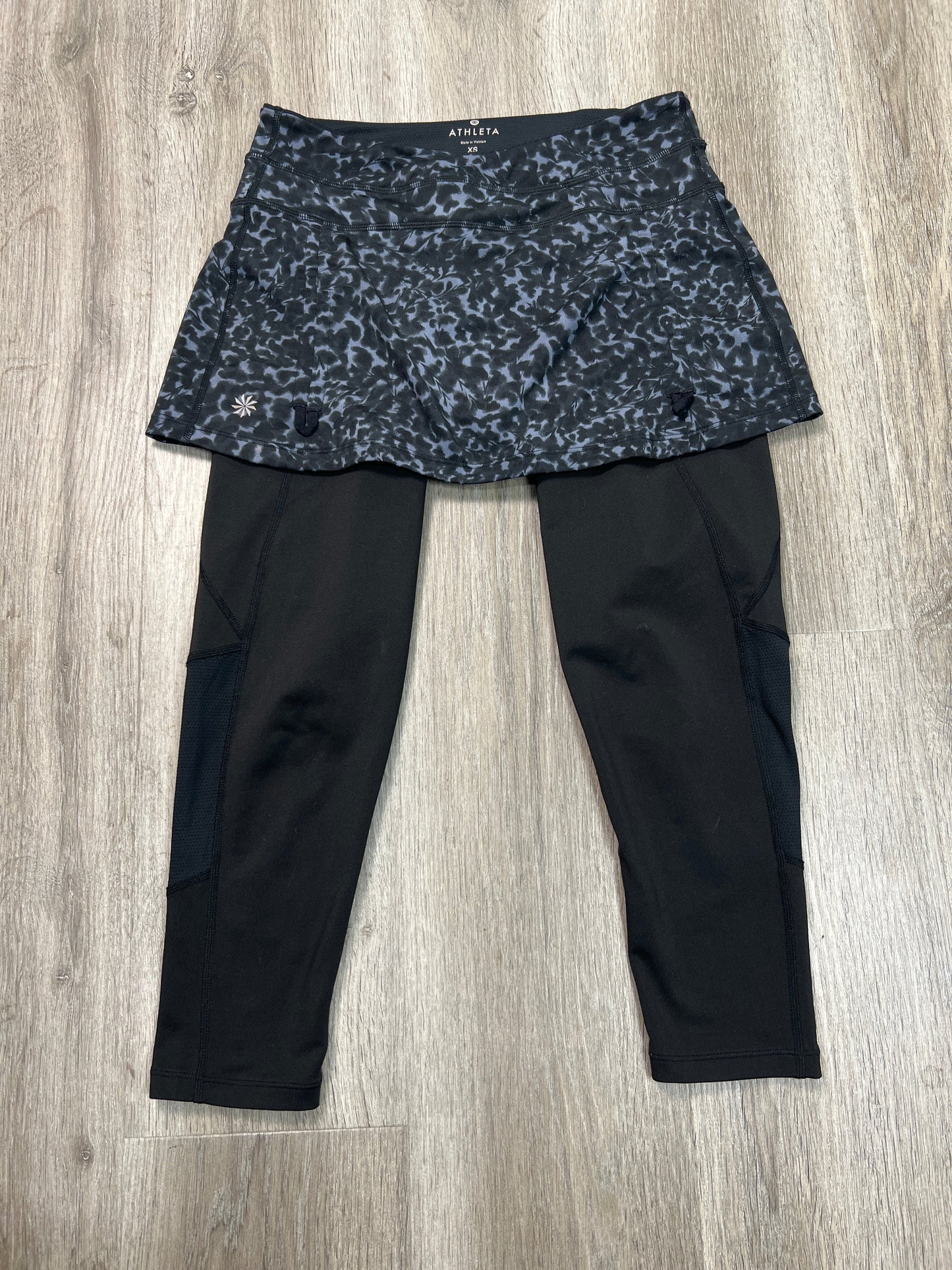 Athletic Leggings By Athleta In Black, Size: Xs