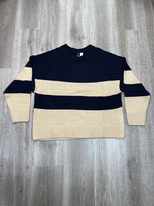 Sweater By Divided In Black & Cream, Size: M