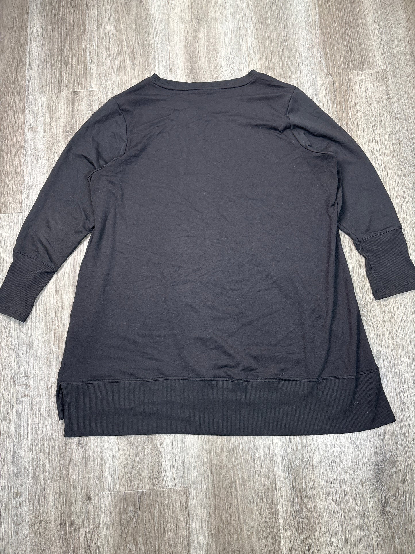 Athletic Top Long Sleeve Crewneck By Ideology In Black, Size: Xl