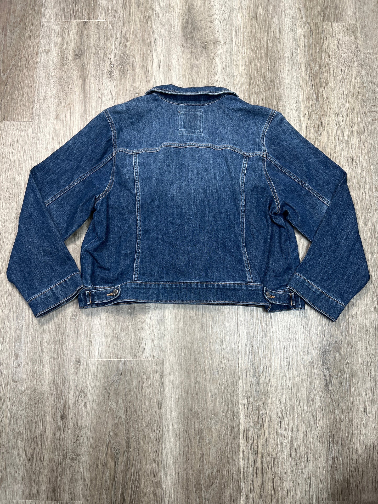 Jacket Denim By Sonoma In Blue Denim, Size: Xxl