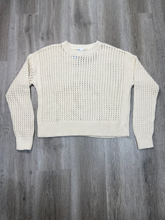 Sweater By Old Navy In Cream, Size: M