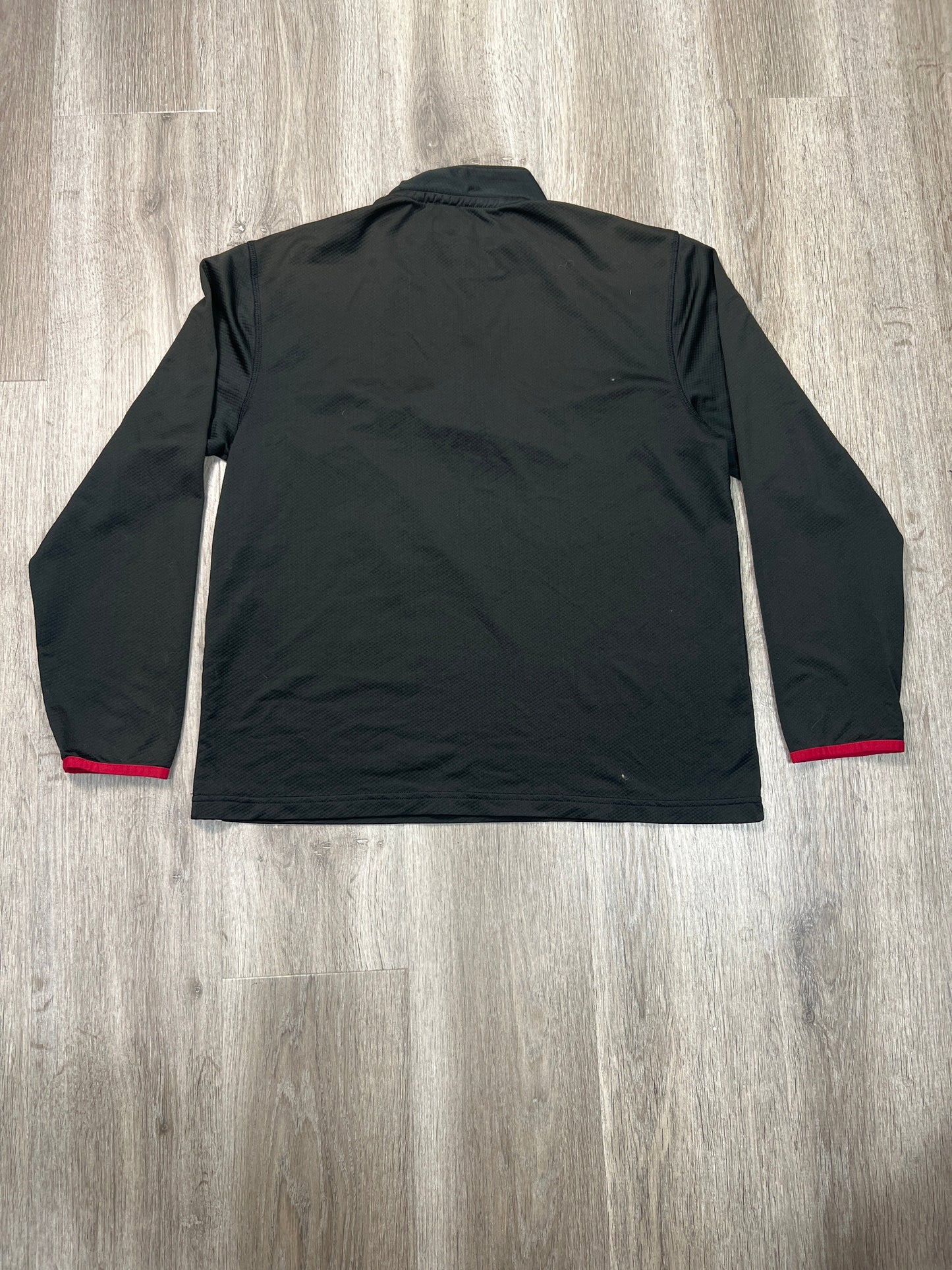 Sweatshirt Collar By Adidas In Black, Size: M