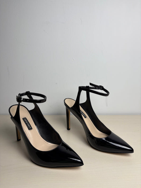 Shoes Heels Stiletto By Nine West In Black, Size: 8.5