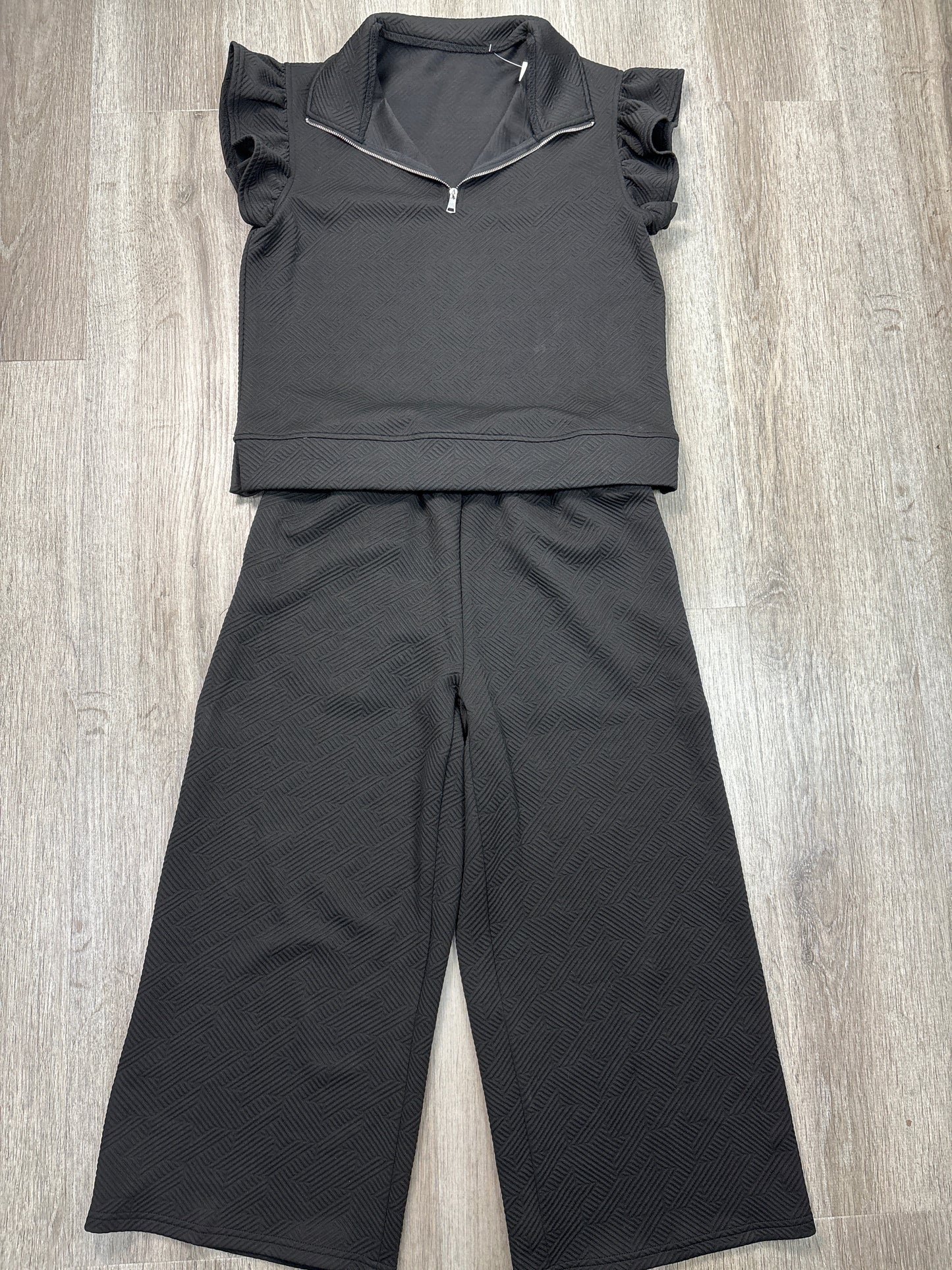 Pants Set 2pc By Clothes Mentor In Black, Size: S