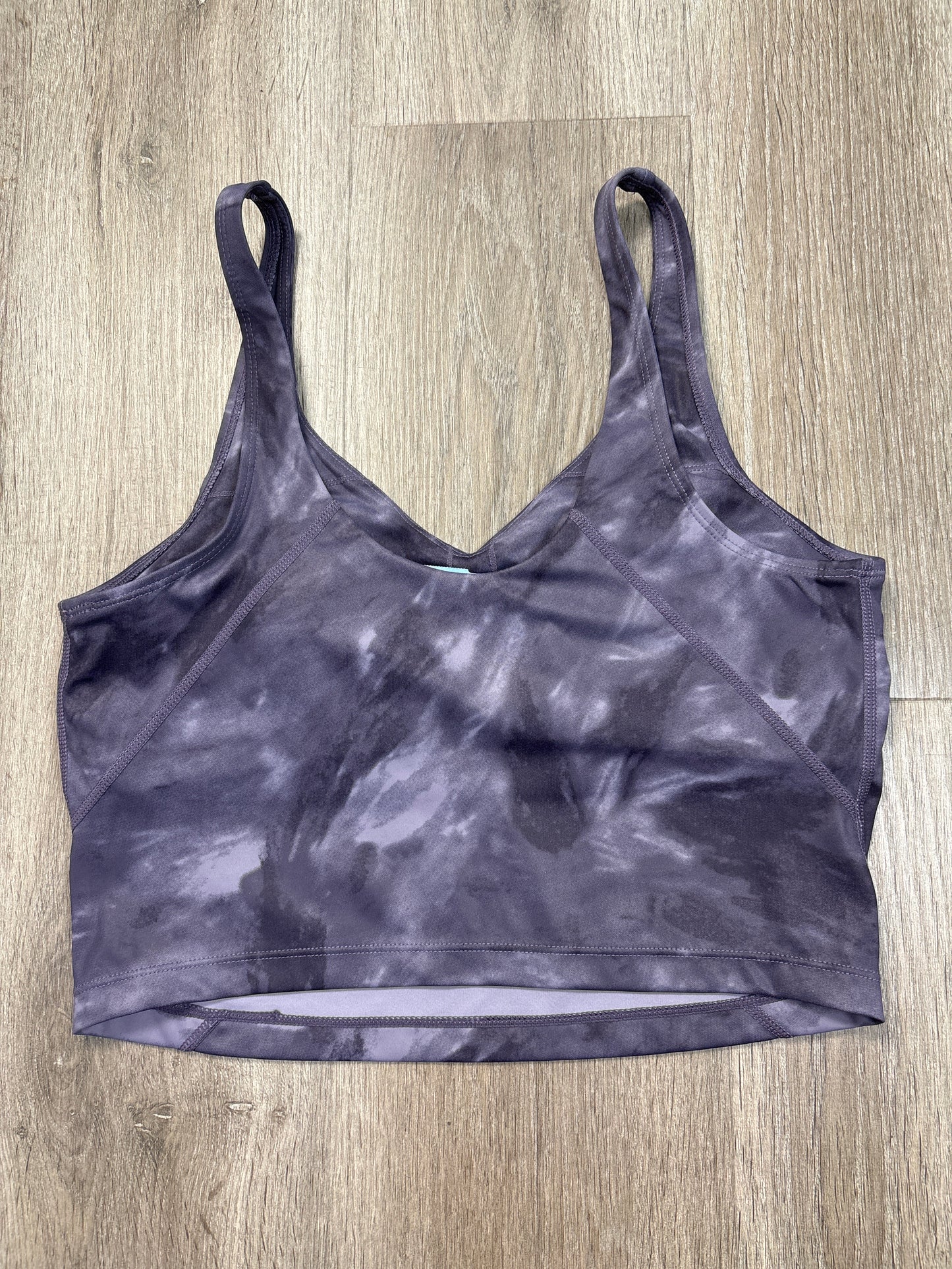 Athletic Bra By Oalka In Purple, Size: M