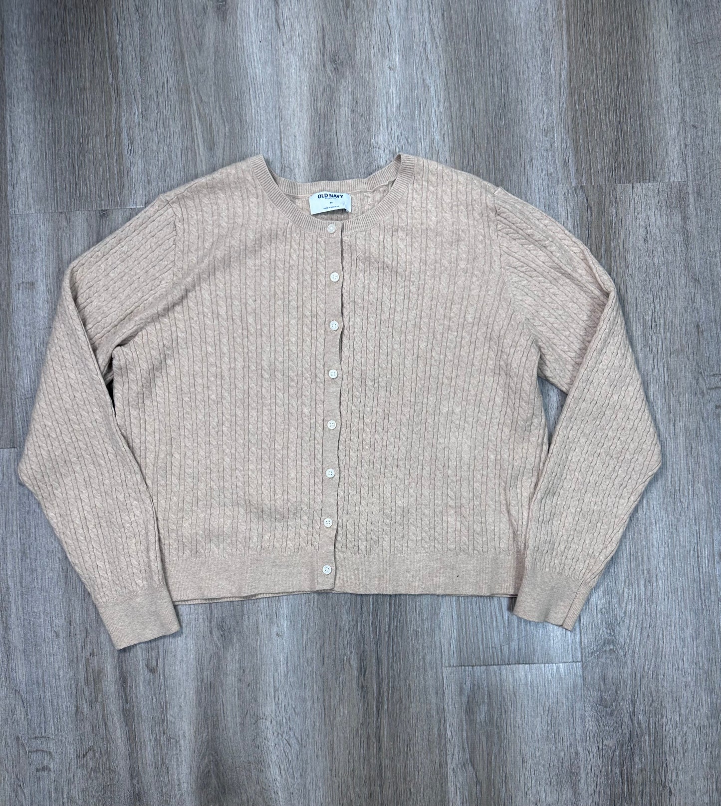 Cardigan By Old Navy In Beige, Size: 2x