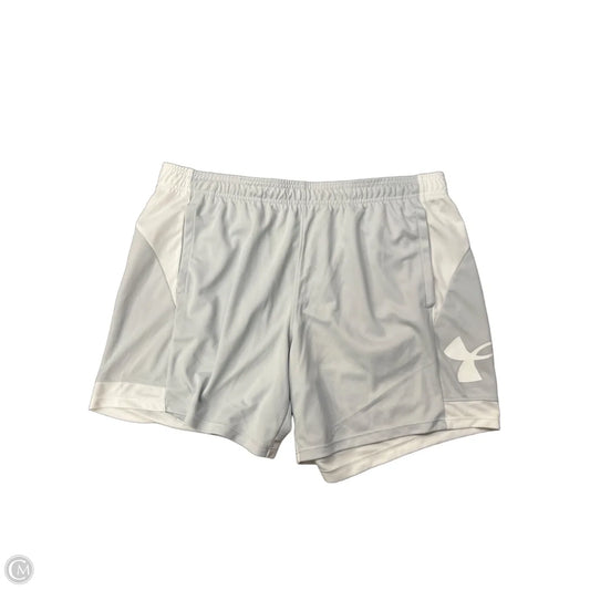 Athletic Shorts By Under Armour In Grey, Size: Xl