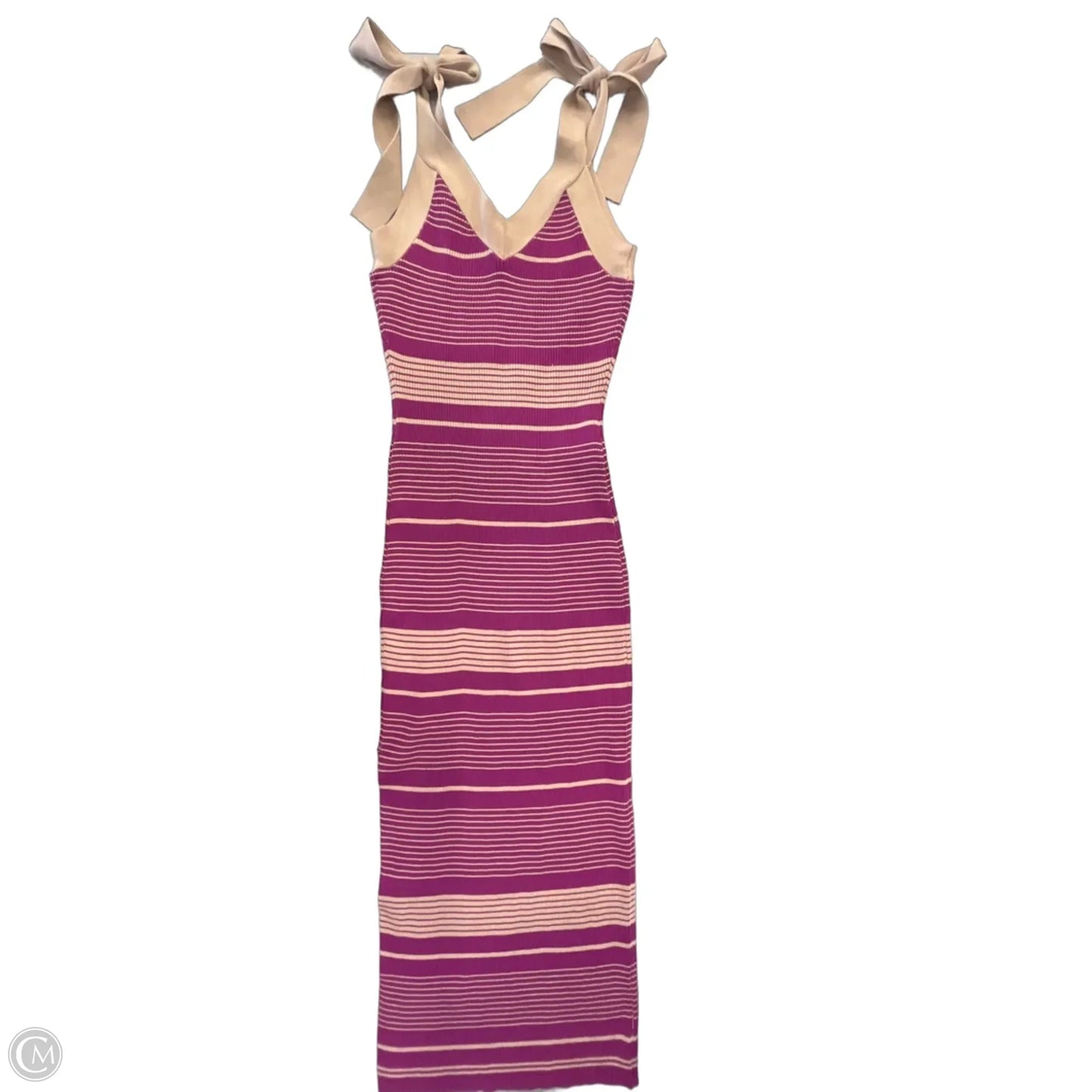 Dress Casual Maxi By Mable In Striped Pattern, Size: S