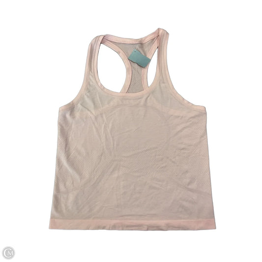 Athletic Tank Top By Lululemon In Pink, Size: M