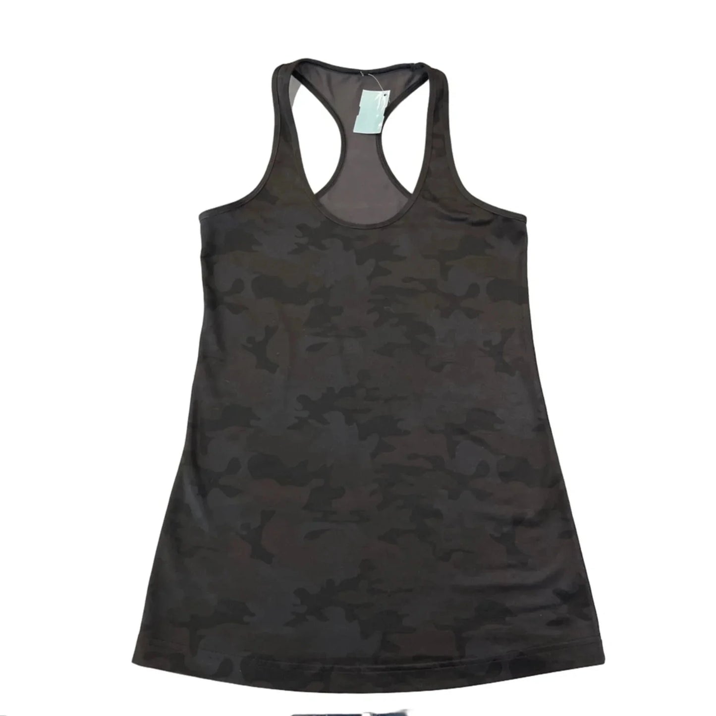 Athletic Tank Top By Lululemon In Camouflage Print, Size: L