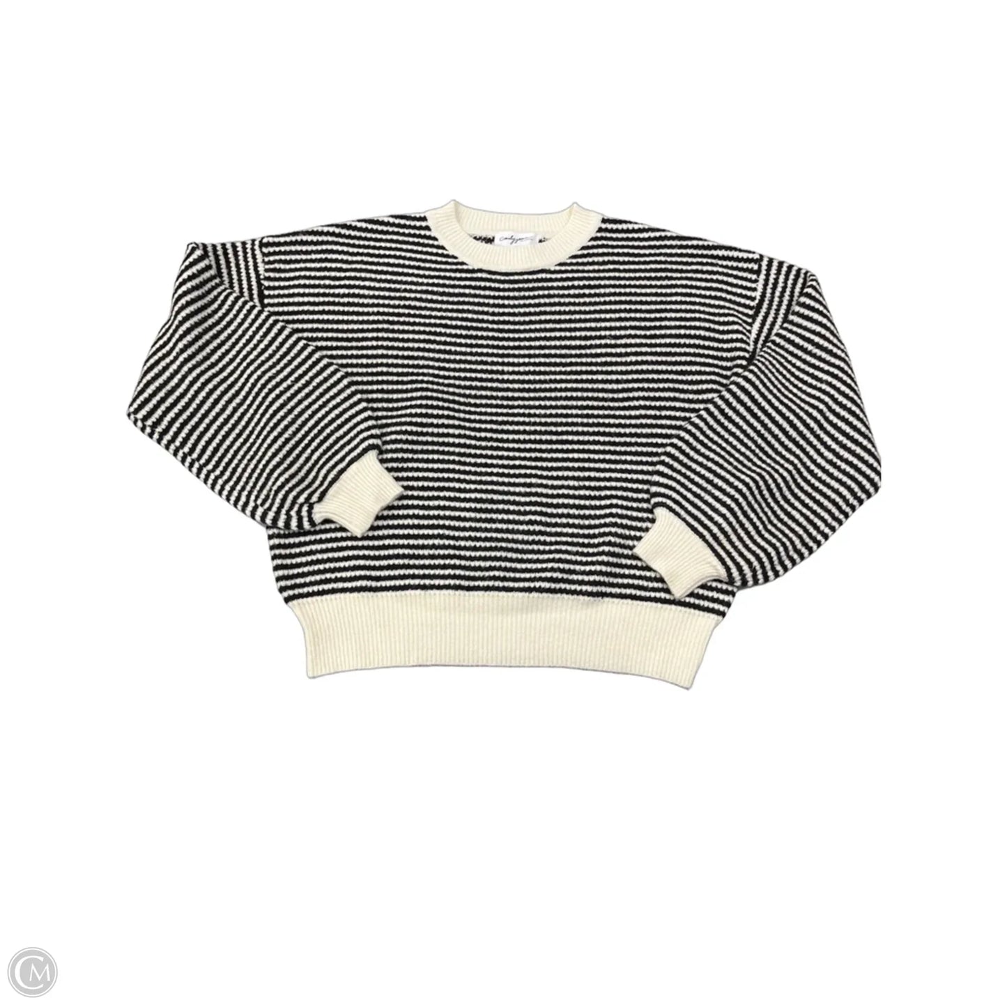 Sweater By Carly Jean In Striped Pattern, Size: S