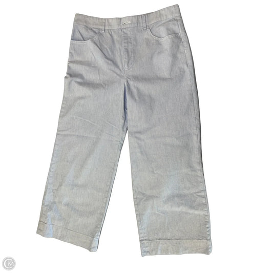 Pants Wide Leg By J. Crew In Striped Pattern, Size: S
