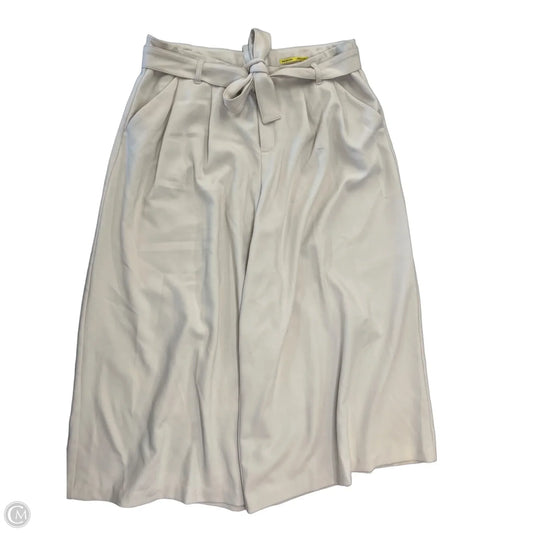 Pants Wide Leg By Maeve In Beige, Size: L