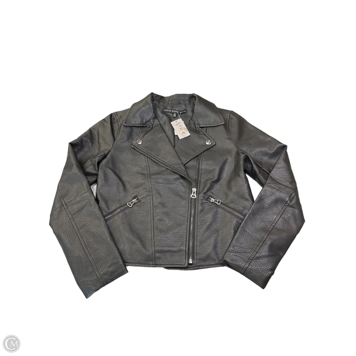 Jacket Moto By Hyfve In Black, Size: M