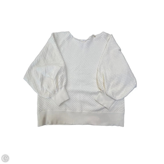 Top 3/4 Sleeve By Marled In White, Size: Xl