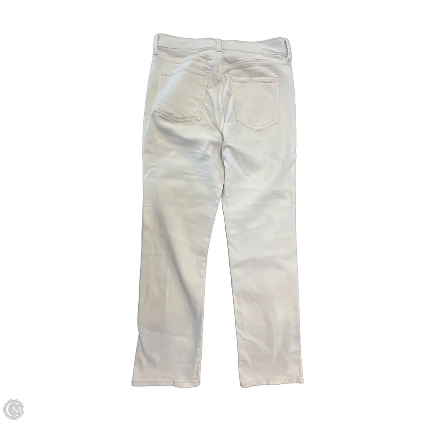 Jeans Straight By Gap In Beige, Size: 10