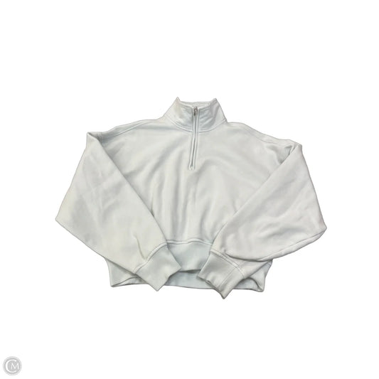 Athletic Top Long Sleeve Collar By Athleta In Blue, Size: Xxs