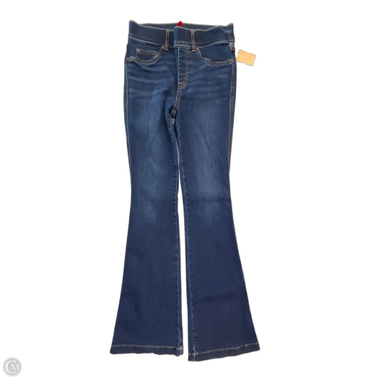 Jeans Flared By Spanx In Blue Denim, Size: 2