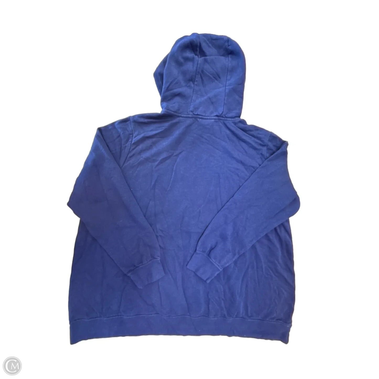 Athletic Sweatshirt Hoodie By Nike Apparel In Navy, Size: 3x