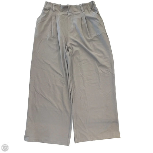 Pants Wide Leg By Halara In Grey, Size: L