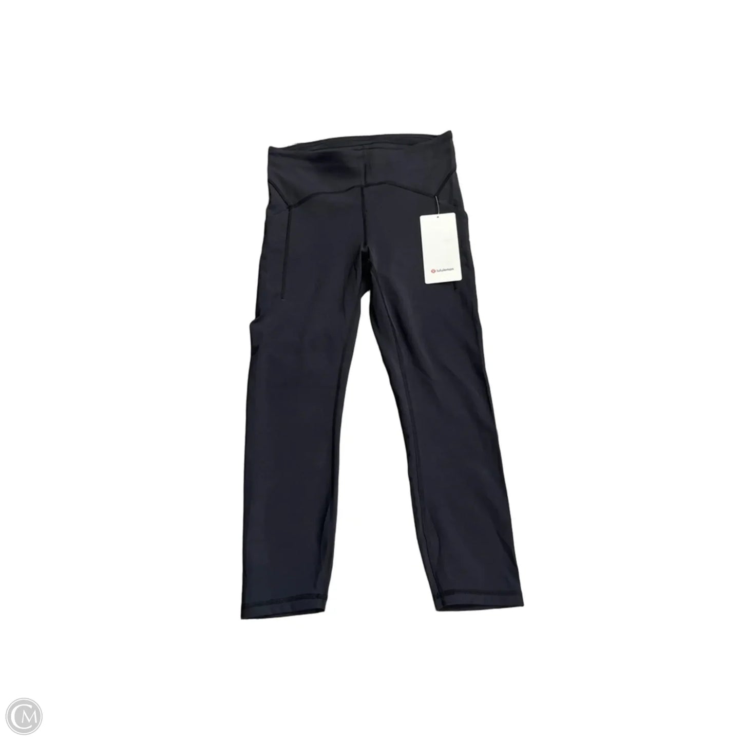 Athletic Capris By Lululemon In Black, Size: M