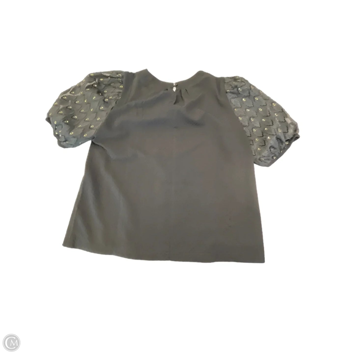Top Short Sleeve By Voy In Black, Size: L