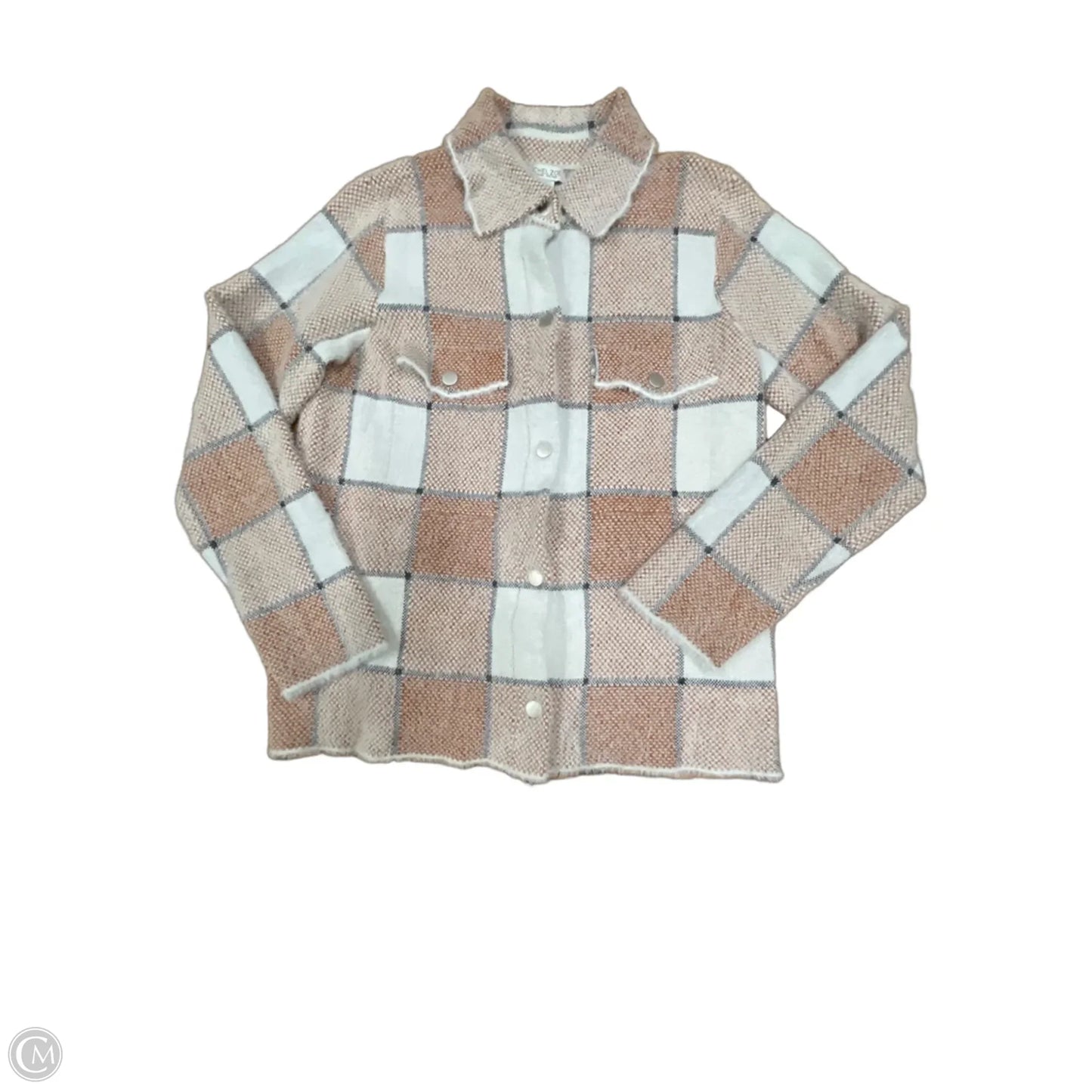Jacket Other By Rachel Zoe In Plaid Pattern, Size: Xl