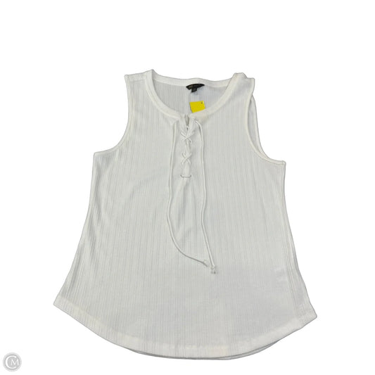 Tank Top Designer By Frye In White, Size: M