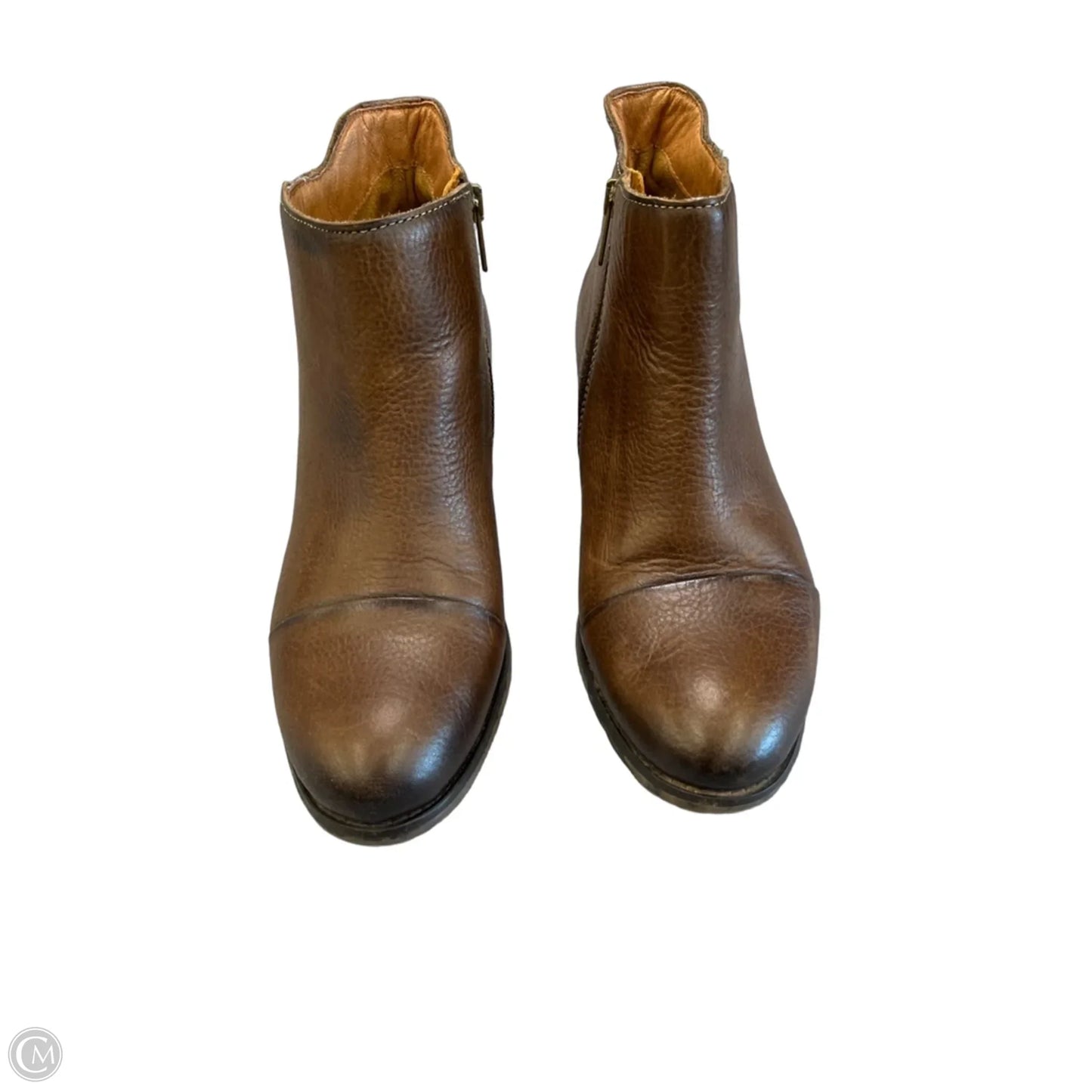 Boots Ankle Heels By Pikolinos In Brown, Size: 8.5