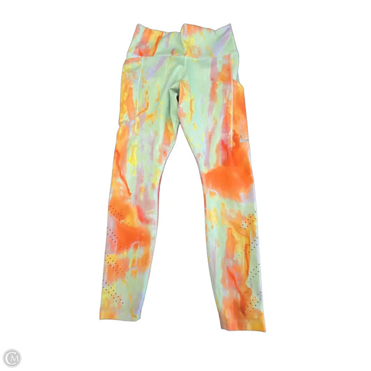 Athletic Leggings By Nike Apparel In Multi-colored, Size: S