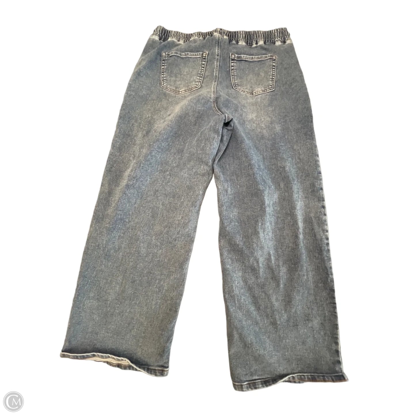 Jeans Wide Leg By Maurices In Blue Denim, Size: 16