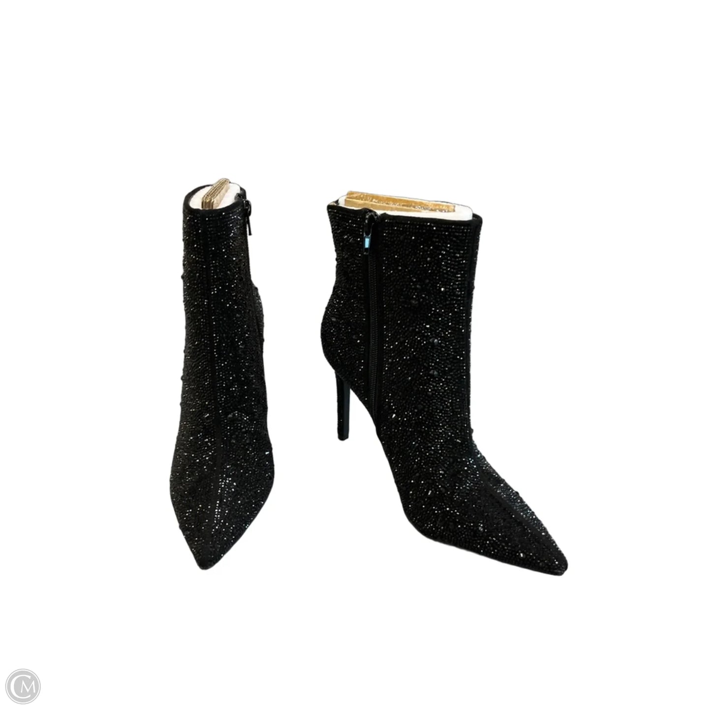 Boots Ankle Heels By International Concepts In Black, Size: 8