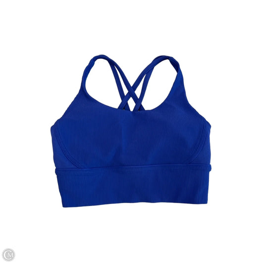 Athletic Bra By Lululemon In Blue, Size: S