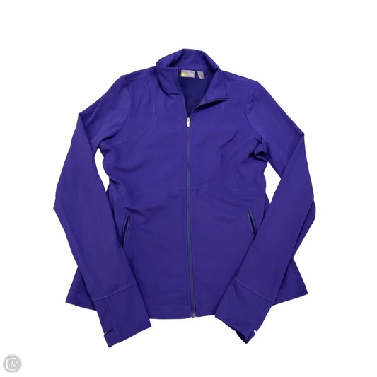 Athletic Jacket By Zella In Purple, Size: M